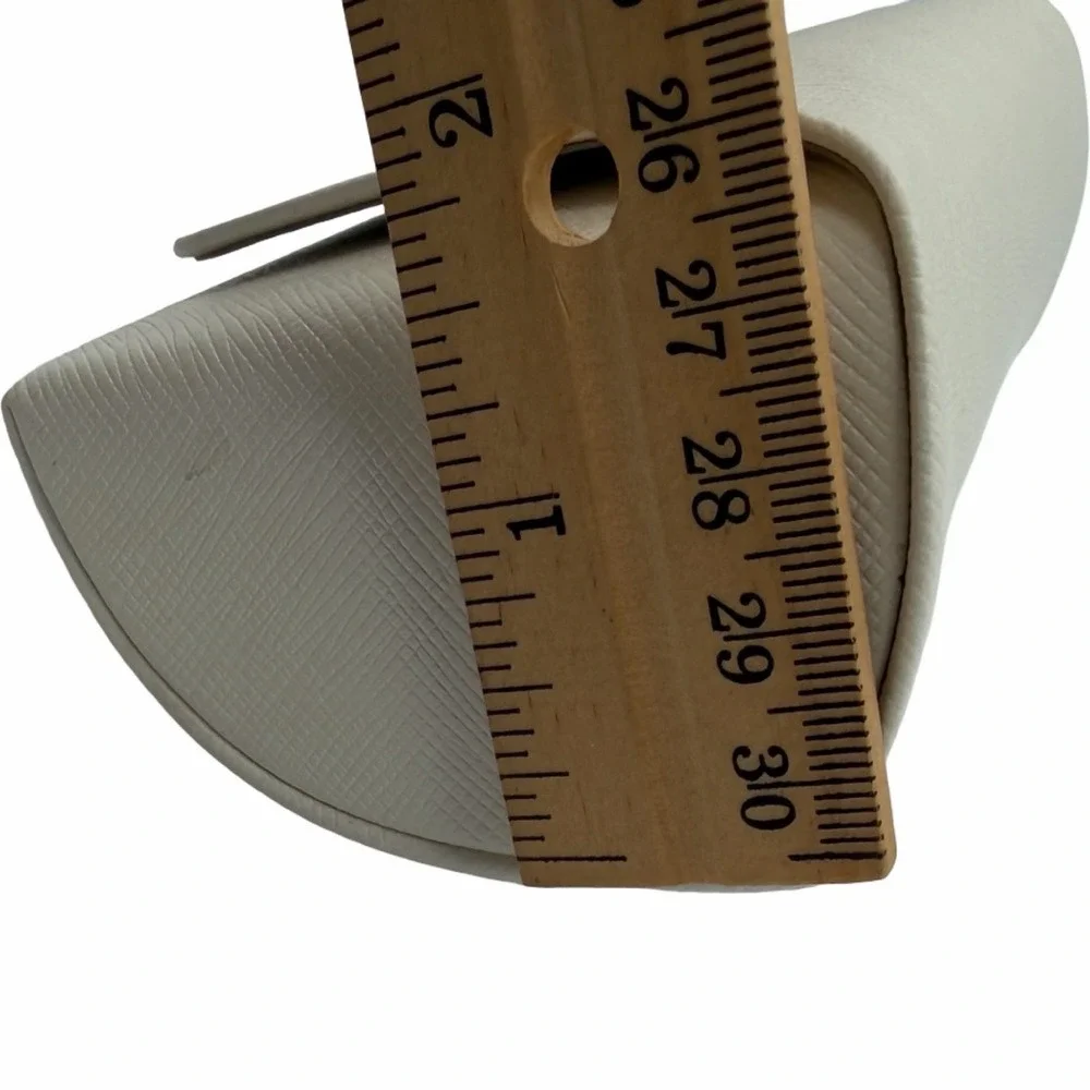Replacement Michael Kors White Leather Snap Closure SUNGLASS EyeGlass Case 6